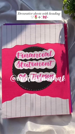 Mahak ♥️| Creative Mahak on Instagram: "Dm to place your order💖 Project sheet design idea 🧡💛 Full video on youtube ( School project , project sheets , sheet design , design for project , easy project idea , aesthetic project sheets, diy sheets, border design idea, border design, project work) #reels #trending #instagram #art #reelsinstagram #artist #insta #youtube #CreativeJourney #CreativeCommunity #CreativeMind #creativecornerbymahak #creativemahak #youtubeshort #shortsvideo #shorts #smallb