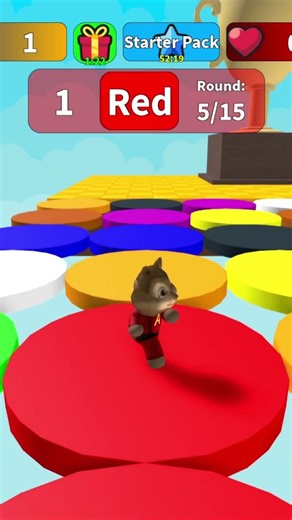 Alvin The Chipmunks Play Color Block Run😖