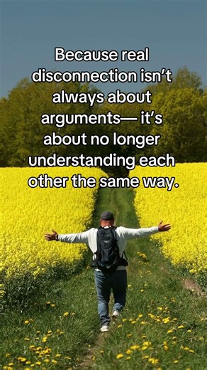 Real disconnection isn’t always about arguments...#relationship #disconnect #growth #english