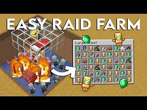 NEW MINECRAFT RAID FARM 26.1.2 TUTORIAL (Easy)