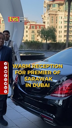 Warm Reception for Premier Sarawak in Dubai