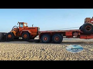 kenworth 953 oilfield Truck loading