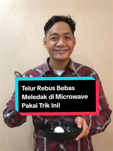Telur Rebus Bebas Meledak di Microwave Pakai Trik Ini!