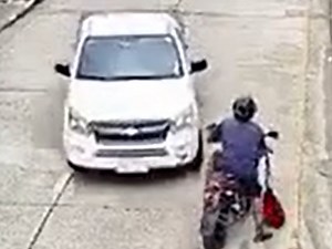 Good Samaritan Runs Thief Over Several Times