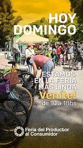 Estamos dejando la feria más linda que nunca! ✨✨✨ 🍃Te esperamos hoy domingo hasta las 18 hs 🍃El ingreso es por Av San Martín 4453, CABA | Feria del Productor al Consumidor en la Facultad de Agronomía