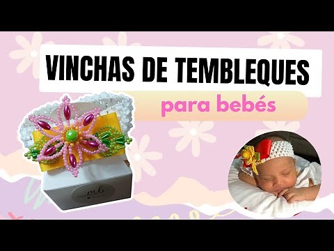 Tutorial Vincha de Tembleque para niña/ Flor Margarita de perlas