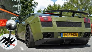 How Fast Is a Manual Gallardo? 0–320 KM/H Run!