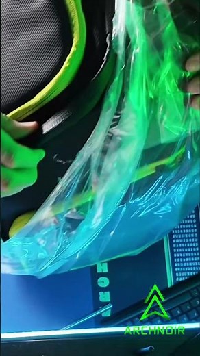 Unboxing the CRAZY Green Arc-Noir Backpack! Legit Features! #shorts
