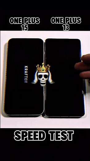 One plus 15 vs One plus 13 speed test - ☠️ #oneplus15 #oneplus13 #oneplus16 #upcomingphones