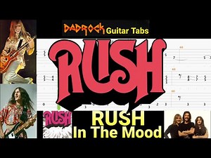 In The Mood - RUSH - Guitar + Bass TABS Lesson