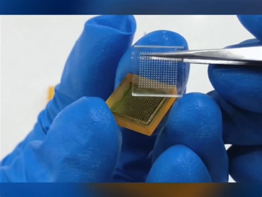 PDMS微针翻模过程，dlp 3d打印模具