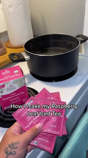 Refreshing Raspberry Leaf Iced Tea Recipe