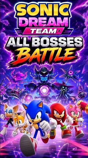 Sonic Dream Team All Bosses Battle (Apple Mac) (2023) [Index 037]