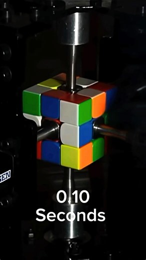 Rubik’s cube solved in 0 seconds 🤯|#rubikscube #cubing #cube #fypシ