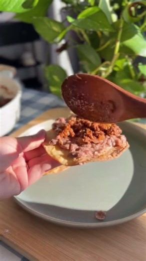 Easy tostada recipe🧑🏻‍🍳