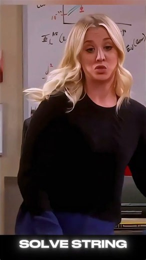 Penny help sheldon solving string theory ð _1080p60 #bigbangtheory #comedyshorts #funny #bbt