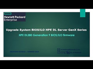 Upgrade System BIOS/iLO HPE DL Server GenX Series