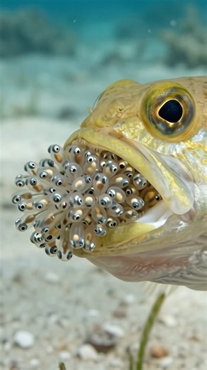 This Male Fish Carries Its Eggs in Its Mouth!
