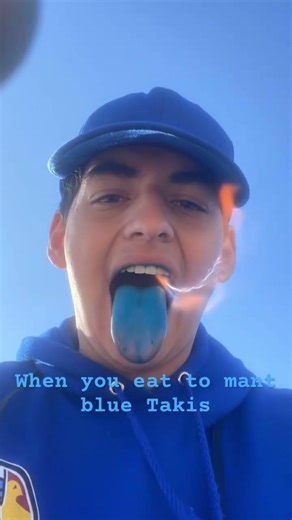 Eating blue takis #relatable #spicy #snacks #ai #vibes