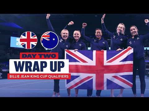 BACK TO THE FINALS 🏆🔥 | GB vs Australia | Billie Jean King Cup Highlights | Dart, Burrage & Swan