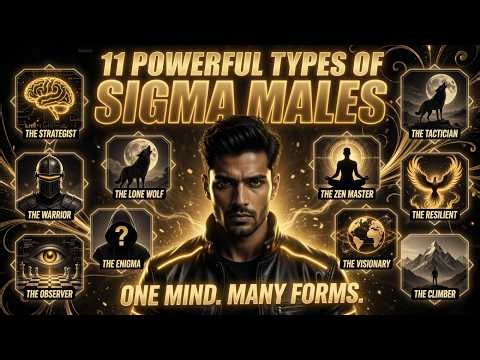 Discover the 11 Types of Sigma Males (Which One Are You?)