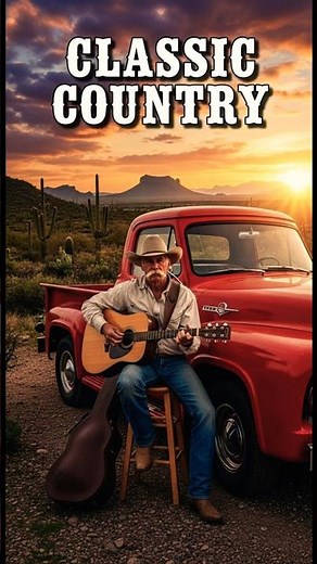 Country Vintage Radio 🎸 Relaxing Western Guitar & 60s–80s Country Playlist