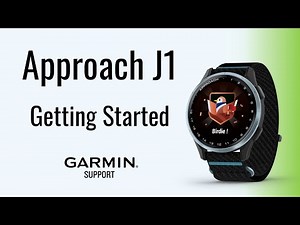 Approach J1 | Getting Started | Garmin Support