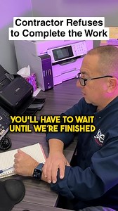 10K views · 86 reactions | Contractor Refuses to Complete the Work #contractor#landlord #propertymanager #realestate #rentalproperty #investor (This is a skitbased on a true story) | AHB Realty and Property Management | Facebook