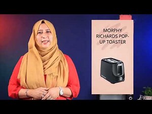 Morphy Richards AT 200 Bread Toaster|700W Toaster 2 slices|6 Different Browning Controls|