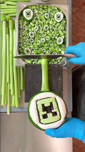 Minecraft's BIGGEST Creeper Hard Candy Cutting SECRET Revealed!