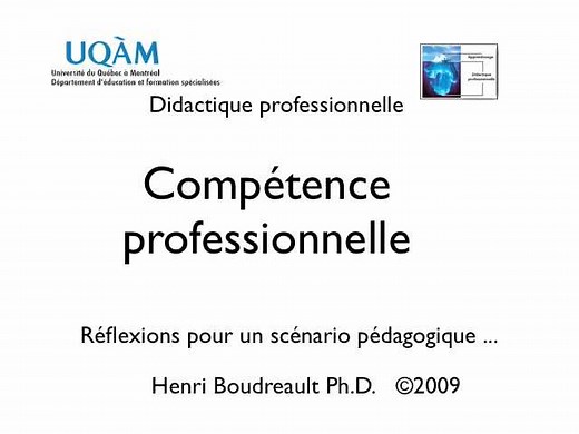 Compétence professionnelle