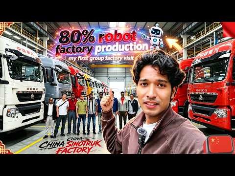 சீனாவில் 80% Robot வேலை செய்ற Mega Truck Factory 🚛🔥 Visitors Shock ஆனாங்க!