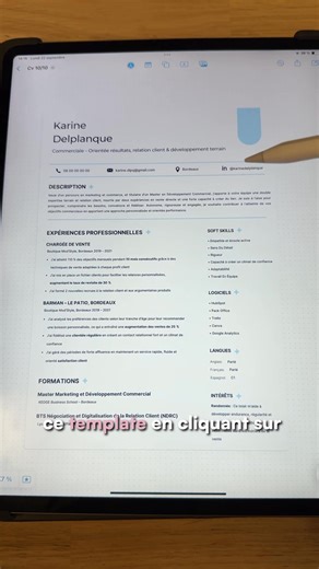 Si tu veux un CV parfait gratuitement, clique juste ici 👉 http://cvboost.co/pv | cvboost