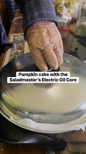 Pumpkin cake using the saladmaster’s electric oil core! So yummy and healthy! #mariannehands #saladmastercookware | Mary Rose A. Fletcher