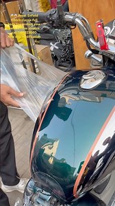 😱 Royal Enfield reborn classic full body tpu protect your vehicle from scratch#shorts #royalenfield