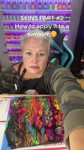 Skin Master Techniques and Pink Tool Unboxing for Tumbler Customization