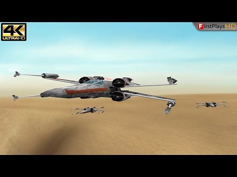Star Wars: Rogue Squadron 3D (1998) - PC Gameplay 4k 2160p / Win 10