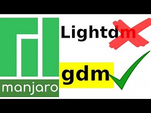 Manjaro Linux - Pantalla Negra - [Cambiar lightdm x gdm] [V280]