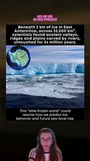 Antarctica’s Ancient River World Beneath 2 km of Ice