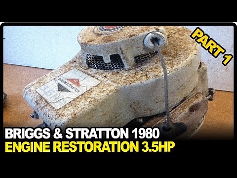 Briggs and Stratton Engine Repair 3.5HP 1980 | PART 1