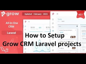 How to Setup Grow CRM Laravel Project Management | NextGenMedia