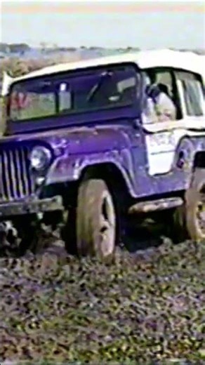 Jeep CJ5 roxo ficou!