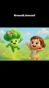 Broccoli, A Little Green Tree | Vegetables | Kids Song & Nursery Rhyme | Let's Learn