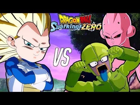 vegeta mini ssj3 vs majin kuu