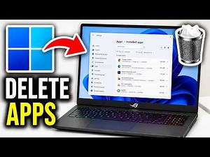 How To Delete Apps From PC & Laptop