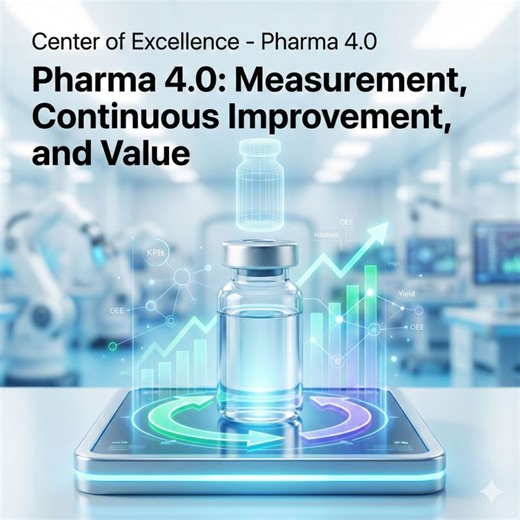 Pharma 4.0: Measurement Continuous Improvement Strategies | Dr. Jayant Joshi posted on the topic | LinkedIn