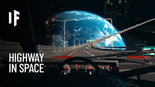Imagine building a highway in space