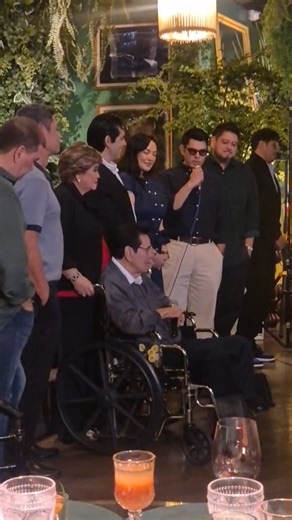 HAPPY 84TH BIRTHDAY, EDDIE GUTIERREZ Screen legend Eddie Gutierrez is sweetly greeted by his wife Annabelle Rama and his children on his 84th birthday celebration on Friday. The patriarch of one of the most prominent clans in Philippine showbiz is grateful for another year in life as he continues to recover following a medical procedure last year. | via Nathalie Tomada | Philippine Star