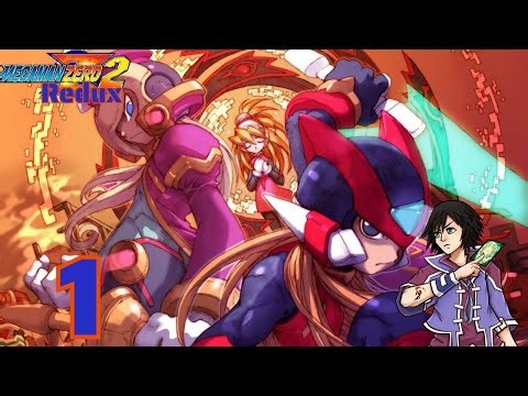 Mega Man Zero 2 Redux Playthrough Part 1 Reunited with the Resistance