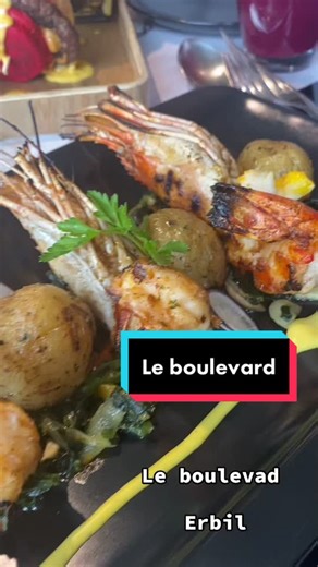 Delicious Dishes at Le Boulevard Erbil Restaurant